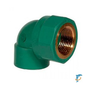 Полипропиленовый угольник Baenninger 90° с внутренней резьбой 20 мм х Rp 1/2'' PP-R G8090g  (5R21064311)