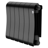 Радиатор биметаллический Royal Thermo Infinity 300 Noir Sable 6 секций &mdash; 