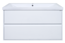 Тумба с раковиной Misty Алиса 100 с 2 ящ. подвесная — 