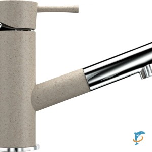 Смеситель для кухонной мойки Ulgran U-009 бежевый (U-009-328)