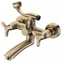 Смеситель для ванны Бронза Kaiser Trio 57122-1 — 