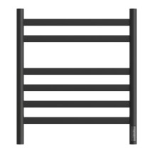 Полотенцесушитель электрический Point Селена PN16856B П6 500x600, диммер справа, черный — 