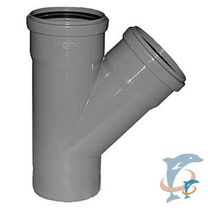 Тройник канализационный Ф50-45 (Millennium) (18080
)