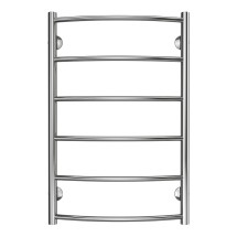 Полотенцесушитель водяной AZARIO VERONA 500/800 6 секций, нижнее/диагональное подключение 1/2&quot;, хром (AZ04158) — Водяной полотенцесушитель «Римини» 500/1276 Terminus Benetto 25 перекладин