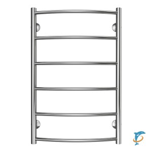 Полотенцесушитель водяной AZARIO VERONA 500/800 6 секций, нижнее/диагональное подключение 1/2", хром (AZ04158)  (AZ04158)