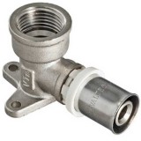 Пресс уголок с крепежом VALTEC 16х1/2 с внутренней рьзьбой  — 