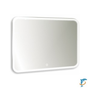 Зеркало AZARIO Стив 800х680, LED-подсветка с диммером, сенсорный выключатель (ФР-00001137)  (ФР-00001137)