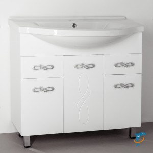 Мебель для ванной Style Line Венеция 90 (2 ящ.) (ЛС-00000260 + 1WH110790 + ЛС-00000264)