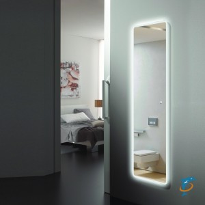 Зеркало ESBANO ES-2073W 48х148х5 см, с подсветкой (ESMI2073W)