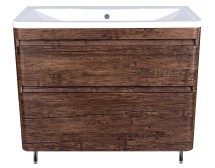 Тумба для комплекта Атлантика 90 Люкс PLUS напольная, старое дерево — 