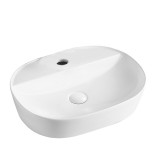 Раковина накладная Azario 500х380х120 белая AZ-2202 SP — 