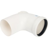 Stout Элемент дымохода конденсац. угол 87° с инспекцией DN80 м/п PP-FE &mdash; 