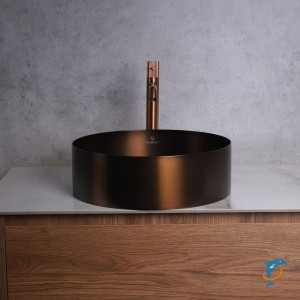 Раковина AltroBagno Luna 001004 BrAn из нержавеющей стали (001004 BrAn)