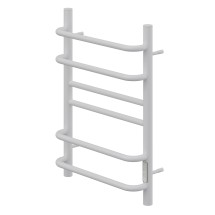 Полотенцесушитель электрический Point Сатурн PN90846W П6 400x600 диммер справа, белый — 