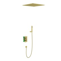 Душевая система встроенная с термостатом Timo Petruma SX-5029/17SM золото матовое — 