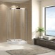 ECO-O-R-2-100-C-Cr Душевой уголок  (ECO-O-R-2-100-C-Cr)