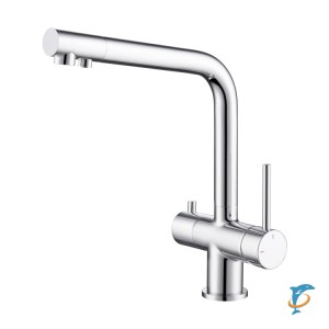 Смеситель для кухни с подключением фильтра Timo Saona 2396/00F хром (2396/00F)