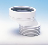 Труба фановая McAlpine MRWC5 — Фановая труба с прокладкой и 40мм смещением; вход на 90-110мм; выход вставляется внутрь 4"/110мм трубы; длина 125мм