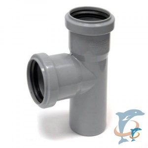 Тройник канализационный Ф50-90 (Millennium)  (18081
)