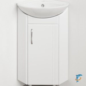 Тумба с раковиной Style Line Веер угловая 30  (ЛС-00000092+ЛС-00000166)