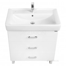 Тумба под раковину Aquaton Америна 80 М белый 1A169101AM010 — 