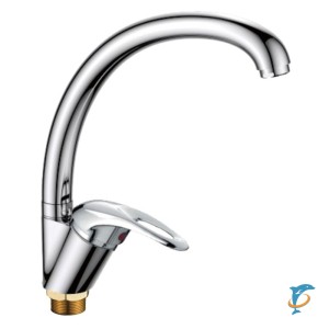 Смеситель для кухни HAIBA HB4103-2 латунь, хром (HB4103-2)