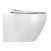 Унитаз подвесной Azario Keras 370х520х360 безободковый, с быстросъемным сиденьем микролифт, белый глянцевый (AZ-99046W)