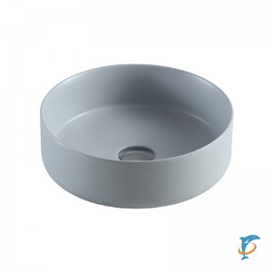 Раковина накладная Azario 346x346x114 светло-серый матовый AZ-3134-MFG SP  (AZ-3134-MFG SP)