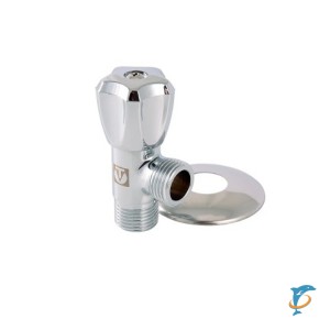 Вентиль угловой VALTEC VT.240 3/4 - 1/2 с отражателем  (VT.240.TN.0405)