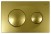 Кнопка смыва Azario двойная, золото глянец AZ-8200-0014