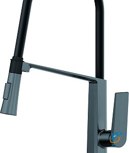 Смеситель для кухни HAIBA HB73827-3 , гибкий излив (HB73827-3)