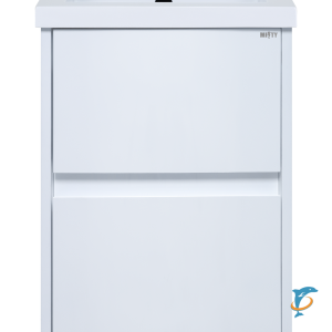 Тумба с раковиной Misty Алиса 40 с 2 ящ. подвесная (Э-Али01040-011П2Я+4627173210287)