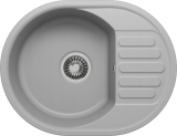 Мойка кухонная Polygran Quartz Bond 610 дым — 