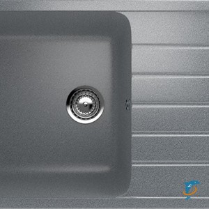 Односекционная реверсивная мойка ULGRAN U-400 темно-серый  (U-400-309)