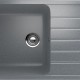 Односекционная реверсивная мойка ULGRAN U-400 темно-серый  (U-400-309)