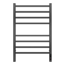 Полотенцесушитель электрический с диммером Terminus Ватикан П8 50х80, графит &mdash; Водяной полотенцесушитель «Термини» 450/726 Terminus Benetto 8 перекладин