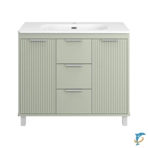 Тумба с раковиной Brevita 90 Risacca Pistachio — 