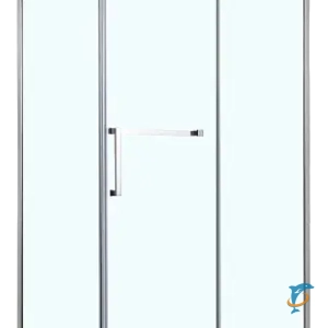 Душевое ограждение Azario VANCOUVER 900х1200х2000 R БЕЗ ПОДДОНА прозрачное стекло 8 мм, цвет профиля серебро (AZ-NKF1131-R 900) (AZ-NKF1131-R 900)