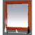 Зеркало Мисти(Misty) Fresko 90 с полочкой Краколет красный