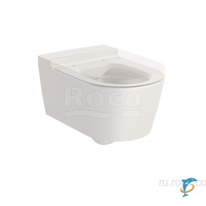 Чаша Roca Inspira Round подвесная 560, Rimless, бежевый 346527650  (346527650)