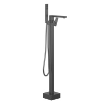 Смеситель напольный для ванны Grossman Falcon 530.K35.08.420 графит сатиновый &mdash; 