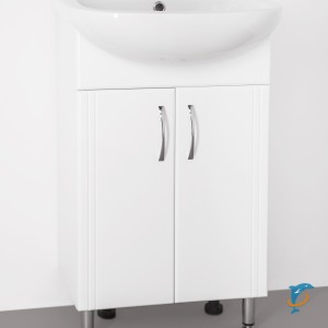 Тумба Style Line 9 с раковиной Ладога 50  (ЛС-00000492+ЛС-00000159)