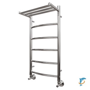 Полотенцесушитель водяной Point PN04158P П5 500x800 с полкой, хром  (PN04158P)