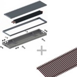 Конвектор ITT.110.400.600 с решеткой GRILL.SGA-40-600 gold — 