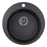 Мойка для кухни Granula 4801, ЧЁРНЫЙ, гранит &mdash; 