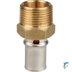 Stout Переходник с наружной резьбой 3/4"x16 для металлопластиковых труб прессовой  (SFP-0001-003416)