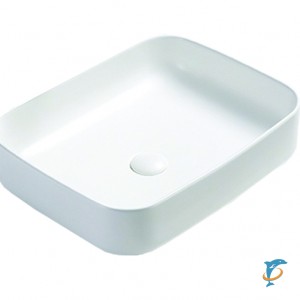 Раковина накладная Azario 500х390х130 белая AZ-78109  (AZ-78109)