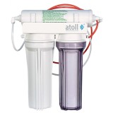 Фильтр для воды Atoll А-310Е — Фильтр из категорий проточных питьевых систем Рабочее давление,bar- до 6 Производительность- 5-6 л/мин Диапазон рабочих температур, °С 5-40 Количество ступеней очистки- 3