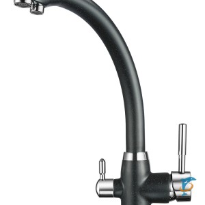 Смеситель для кухни Granula GR-2167 шварц (GR-2167 шварц)