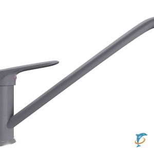 Смеситель для кухонной мойки Ulgran Quartz UQ-004 бетон  (UQ-004-05)